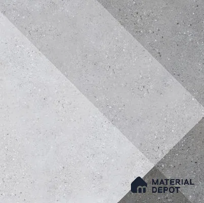 Stone Wall & Floor Tile TL 07620 Terrazzo Fusion Art 2 ft x 2 ft Vitrified Matte Finish - 9 mm | 8 Random Design | Please Expect a Slight Variation of Pattern