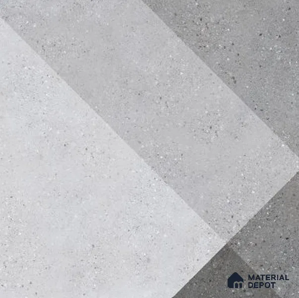 Stone Wall & Floor Tile TL 07620 Terrazzo Fusion Art 2 ft x 2 ft Vitrified Matte Finish - 9 mm | 8 Random Design | Please Expect a Slight Variation of Pattern
