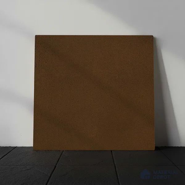 Patterned Floor & Wall Tile TL 09808  2 ft x 2 ft Brown Vitrified Matte Finish Tile - 9 mm | Ideal for Living Room, Bedroom, Bathroom | Please Expect a Slight Variation of Pattern