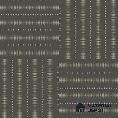 Patterned Wall & Floor Tile TL 09807  2 ft x 2 ft  Vitrified Matte Finish Tile - 9 mm | Ideal for Living Room, Bedroom, Bathroom, Kitchen | Please Expect a Slight Variation of Pattern