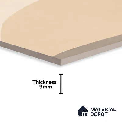 Moroccan Floor & Wall Tile TL 09816  2 ft x 2 ft Ivory Vitrified Matte Finish Tile - 9 mm | Suitable For Kitchen, Dining Area | Please Expect a Slight Variation of Pattern
