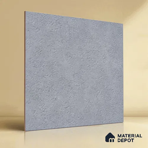 Cement Look Floor Tile TL 07621 Iron Anchorage 2 ft x 2 ft Matte Finish Vitrified Tile - 9 mm | 6 Random Design | Suitable For Living Room, Bedroom & Dining