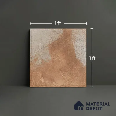 Stone Look TL 10357 C Anti Skid Tile Floor Tile 1 ft x 1 ft Vitrified Matte Finish - 12 mm