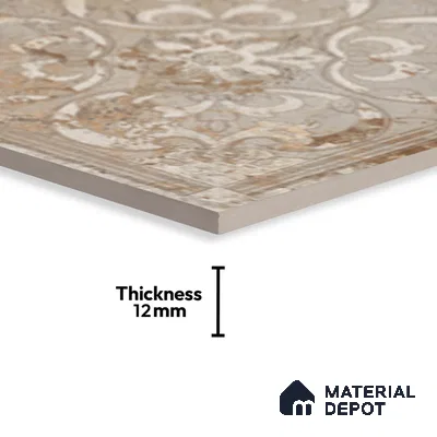 Stone Look TL 10357 D Anti Skid Tile Floor Tile 1 ft x 1 ft Vitrified Matte Finish - 12 mm