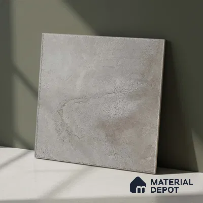 Stone Floor Tile TL 10357 E Leon Grey 2 ft x 2 ft Matte Finish Anti Skid Vitrified Tile - 12 mm  | Suitable for Balcony, Terrace & Coutyard