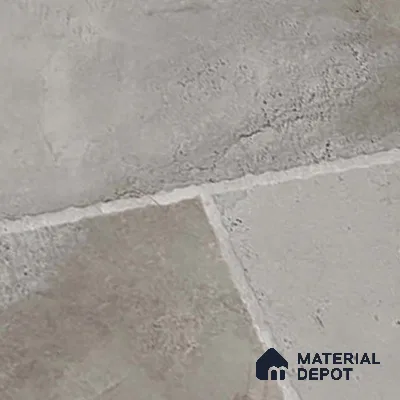 Stone Floor Tile TL 10357 F Leon Grey Decor 2 ft x 2 ft Matte Finish Anti Skid Vitrified Tile - 12 mm  | Suitable for Balcony, Terrace & Coutyard