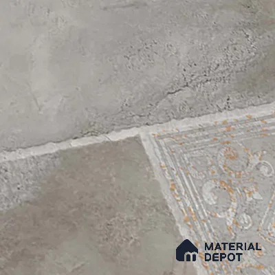 Stone Floor Tile TL 10357 G Leon Grey 2 ft x 2 ft Matte Finish Anti Skid Vitrified Tile - 12 mm  | Suitable for Balcony, Terrace & Coutyard
