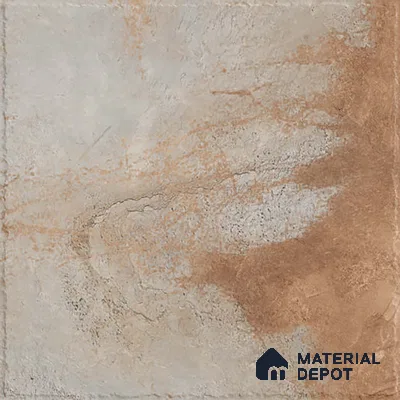 Stone Floor Tile TL 10357 Leon Brown 2 ft x 2 ft Matte Finish Anti Skid Vitrified Tile - 12 mm | Suitable for Balcony, Terrace & Coutyard