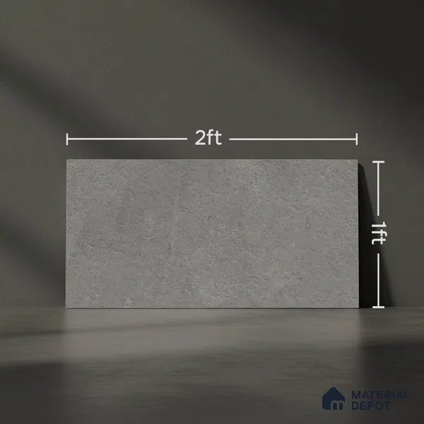 Stone Look TL 10361 B Anti Skid Tile Floor Tile 2 ft x 1 ft Vitrified Matte Finish - 12 mm