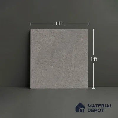 Stone Look TL 10361 C Anti Skid Tile Floor Tile 1 ft x 1 ft Vitrified Matte Finish - 12 mm