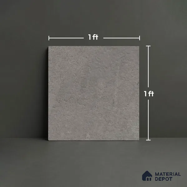 Stone Look TL 10361 C Anti Skid Tile Floor Tile 1 ft x 1 ft Vitrified Matte Finish - 12 mm