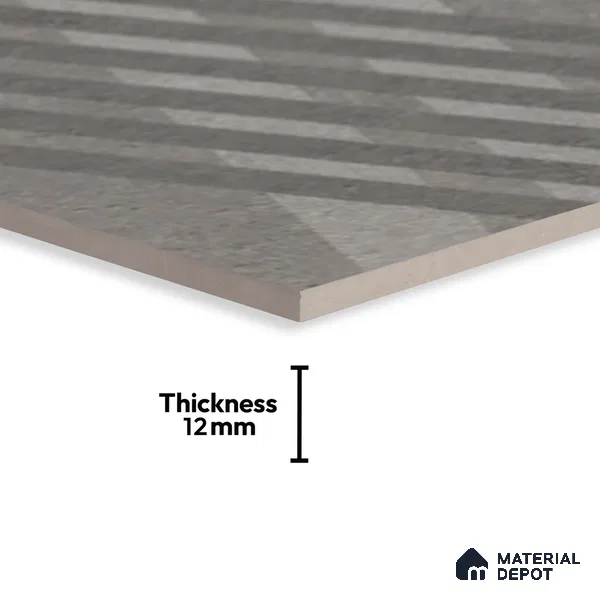 Stone Look TL 10361 D Anti Skid Tile Floor Tile 1 ft x 1 ft Vitrified Matte Finish - 12 mm
