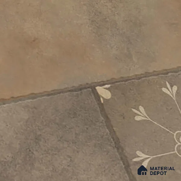 Stone Floor Tile TL 10366 B Zamora Verde Decor 2 ft x 2 ft Matte Finish Anti Skid Vitrified Tile - 12 mm | Suitable for Balcony, Terrace & Coutyard