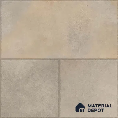 Stone Floor Tile TL 10366 C Zamora Crema 2 ft x 2 ft Matte Finish Anti Skid Vitrified Tile - 12 mm | Suitable for Balcony, Terrace & Coutyard