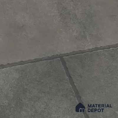 Stone Floor Tile TL 10366 E Zamora Grey Decor 2 ft x 2 ft Matte Finish Anti Skid Vitrified Tile - 12 mm | Suitable for Balcony, Terrace & Coutyard