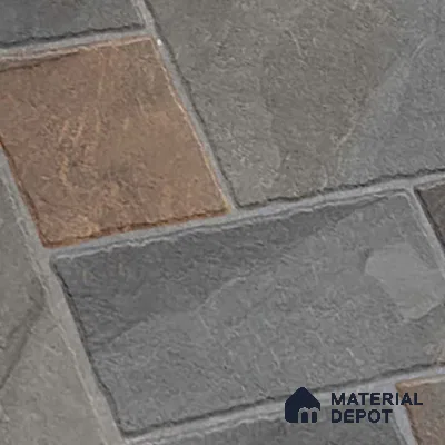 Stone Floor Tile TL 10364 D Evora Bronze Decor 2 ft x 2 ft Matte Finish Anti Skid Vitrified Tile - 12 mm | Suitable for Balcony, Terrace & Coutyard