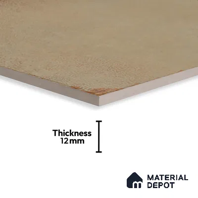 Stone Floor Tile TL 10362 Riga Brown 2 ft x 2 ft Matte Finish Anti Skid Vitrified Tile - 12 mm  | Suitable for Balcony, Terrace & Coutyard