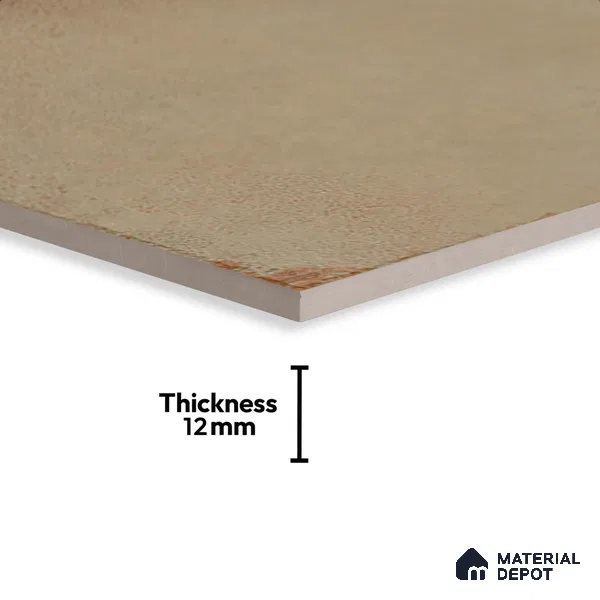 Stone Floor Tile TL 10362 Riga Brown 2 ft x 2 ft Matte Finish Anti Skid Vitrified Tile - 12 mm  | Suitable for Balcony, Terrace & Coutyard