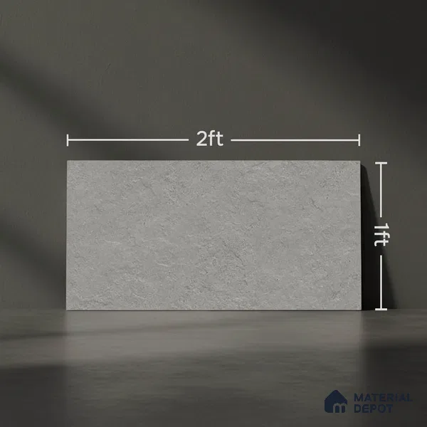 Stone Look TL 10353 B Anti Skid Tile Floor Tile 2 ft x 1 ft Vitrified Matte Finish - 12 mm