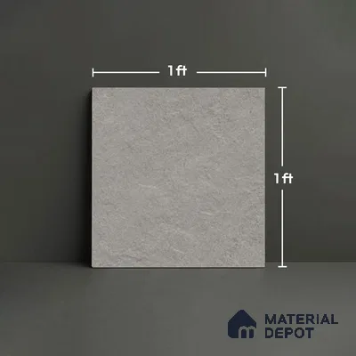 Stone Look TL 10353 C Anti Skid Tile Floor Tile 1 ft x 1 ft Vitrified Matte Finish - 12 mm