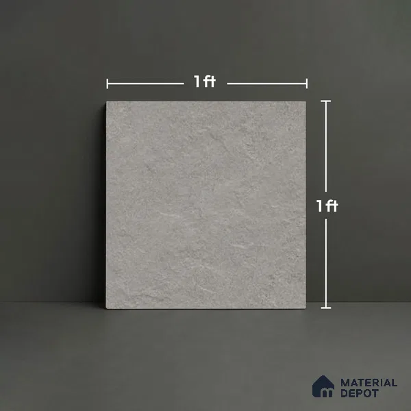 Stone Look TL 10353 C Anti Skid Tile Floor Tile 1 ft x 1 ft Vitrified Matte Finish - 12 mm
