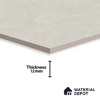 Stone Floor Tile TL 10353 E Norway Blanco 2 ft x 2 ft Matte Finish Anti Skid Vitrified Tile - 12 mm  | Suitable for Balcony, Terrace & Coutyard