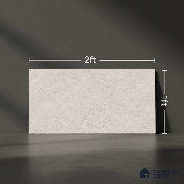 Stone Look TL 10353 F Anti Skid Tile Floor Tile 2 ft x 1 ft Vitrified Matte Finish - 12 mm