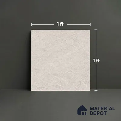 Stone Look TL 10353 G Anti Skid Tile Floor Tile 1 ft x 1 ft Vitrified Matte Finish - 12 mm