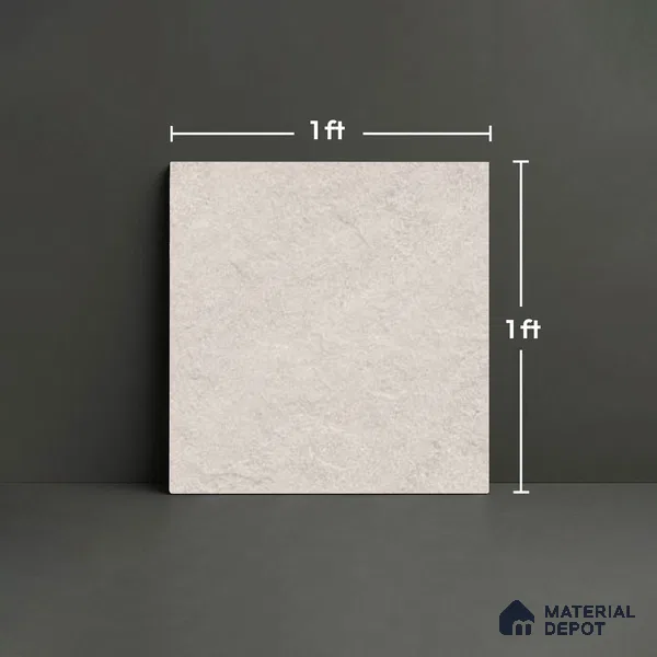 Stone Look TL 10353 G Anti Skid Tile Floor Tile 1 ft x 1 ft Vitrified Matte Finish - 12 mm
