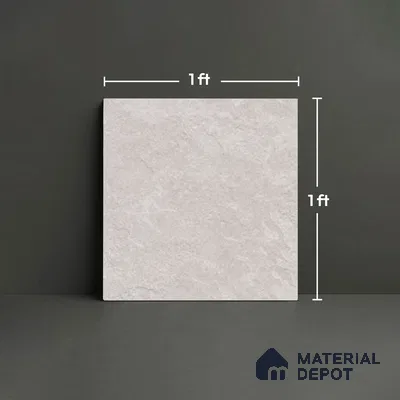 Stone Look TL 10354 C Anti Skid Tile Floor Tile 1 ft x 1 ft Vitrified Matte Finish - 12 mm