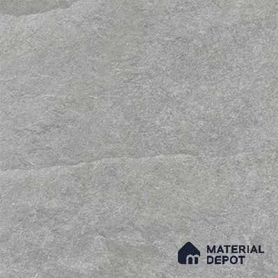 Stone Floor Tile TL 10354 D Brasilian Gris 2 ft x 2 ft Matte Finish Anti Skid Vitrified Tile - 12 mm | Suitable for Balcony, Terrace & Coutyard