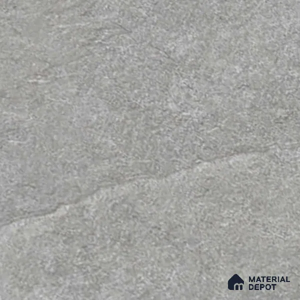 Stone Floor Tile TL 10354 D Brasilian Gris 2 ft x 2 ft Matte Finish Anti Skid Vitrified Tile - 12 mm | Suitable for Balcony, Terrace & Coutyard