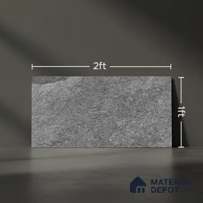 Stone Look TL 10354 H Anti Skid Tile Floor Tile 2 ft x 1 ft Vitrified Matte Finish - 12 mm