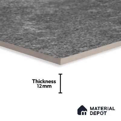 Stone Look TL 10354 I Anti Skid Tile Floor Tile 1 ft x 1 ft Vitrified Matte Finish - 12 mm
