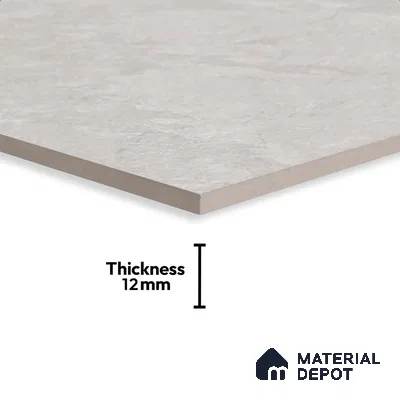 Stone Floor Tile TL 10354 Brasilian Grafitte 2 ft x 2 ft Matte Finish Anti Skid Vitrified Tile - 12 mm | Suitable for Balcony, Terrace & Coutyard