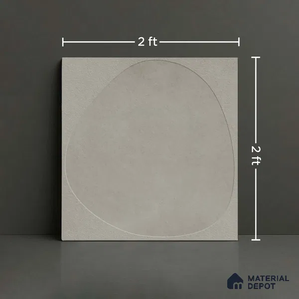 Stone Look TL 10367 Anti Skid Tile Floor Tile 2 ft x 2 ft Vitrified Matte Finish - 12 mm