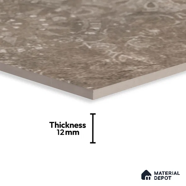 Stone Look TL 10355 D Anti Skid Tile Floor Tile 1 ft x 1 ft Vitrified Matte Finish - 12 mm