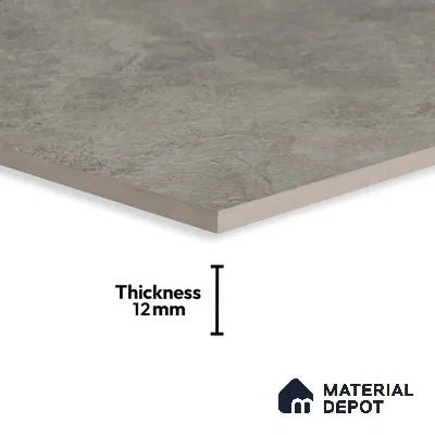 Stone Floor Tile TL 10355 E Boston Gris 2 ft x 2 ft Matte Finish Anti Skid Vitrified Tile - 12 mm | Suitable for Balcony, Terrace & Coutyard