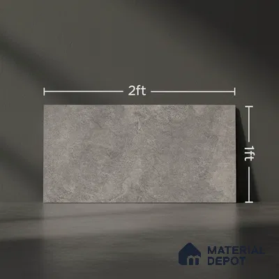 Stone Look TL 10355 F Anti Skid Tile Floor Tile 2 ft x 1 ft Vitrified Matte Finish - 12 mm