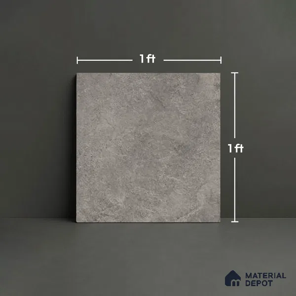 Stone Look TL 10355 G Anti Skid Tile Floor Tile 1 ft x 1 ft Vitrified Matte Finish - 12 mm