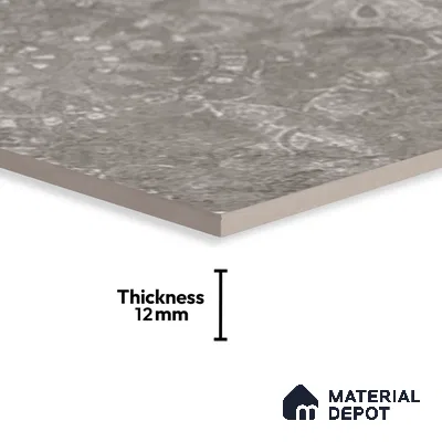 Stone Look TL 10355 H Anti Skid Tile Floor Tile 1 ft x 1 ft Vitrified Matte Finish - 12 mm