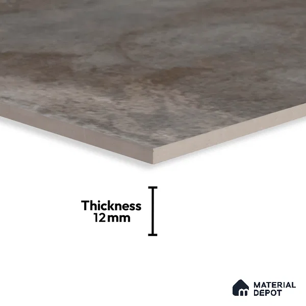 Stone Look TL 10370 K Anti Skid Tile Floor Tile 1 ft x 1 ft Vitrified Matte Finish - 12 mm