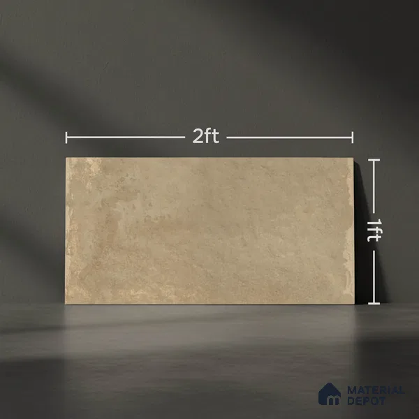 Stone Look TL 10370 N Anti Skid Tile Floor Tile 2 ft x 1 ft Vitrified Matte Finish - 12 mm