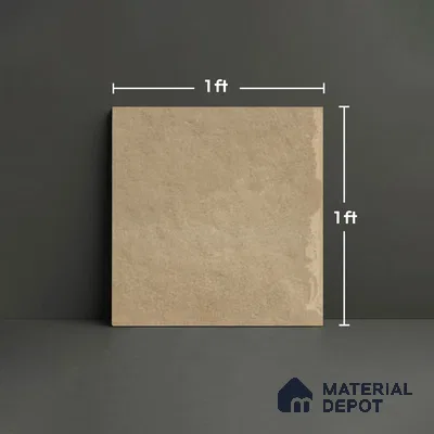 Stone Look TL 10370 O Anti Skid Tile Floor Tile 1 ft x 1 ft Vitrified Matte Finish - 12 mm