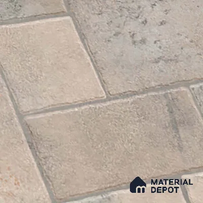 Stone Floor Tile TL 10365 C Cotto Moca Decor 2 ft x 2 ft Matte Finish Anti Skid Vitrified Tile - 12 mm | Suitable for Balcony, Terrace & Coutyard