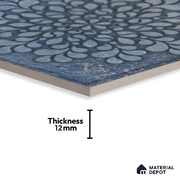 Stone Look TL 10360 D Anti Skid Tile Floor Tile 1 ft x 1 ft Vitrified Matte Finish - 12 mm