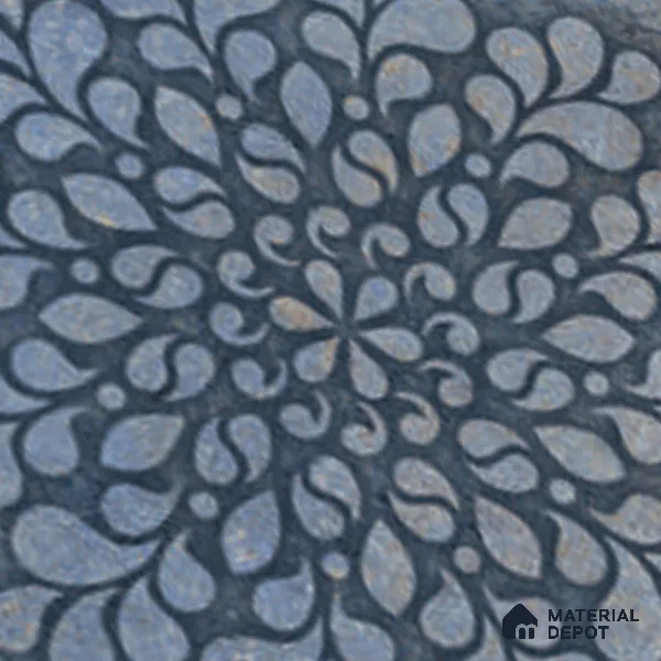 Stone Look TL 10360 D Anti Skid Tile Floor Tile 1 ft x 1 ft Vitrified Matte Finish - 12 mm