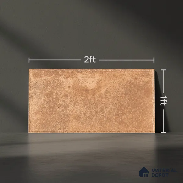 Stone Look TL 10360 F Anti Skid Tile Floor Tile 2 ft x 1 ft Vitrified Matte Finish - 12 mm