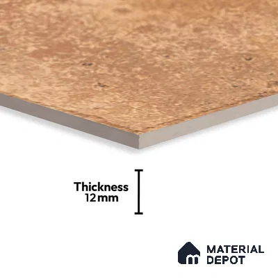 Stone Look TL 10360 F Anti Skid Tile Floor Tile 2 ft x 1 ft Vitrified Matte Finish - 12 mm