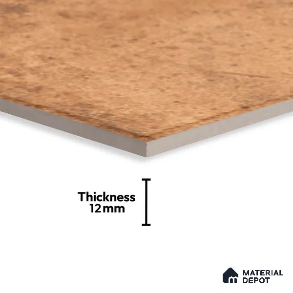 Stone Look TL 10360 G Anti Skid Tile Floor Tile 1 ft x 1 ft Vitrified Matte Finish - 12 mm